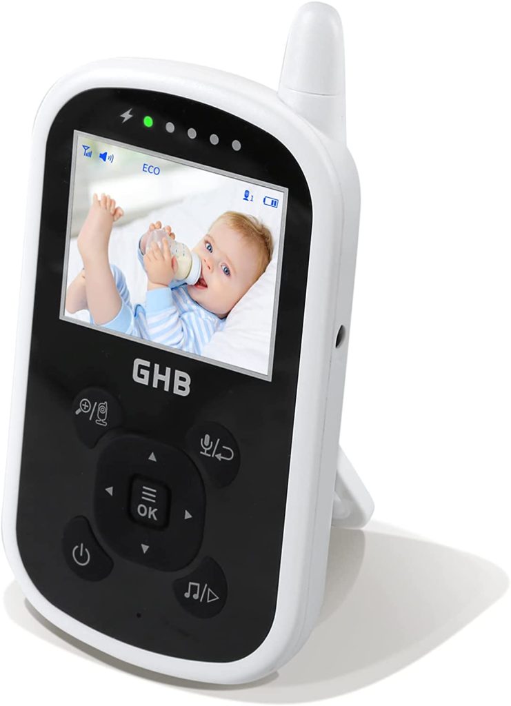 Ecoute bébé Babyphone 3 en 1 surveillance audio par Wifi au smartphone et  chansons